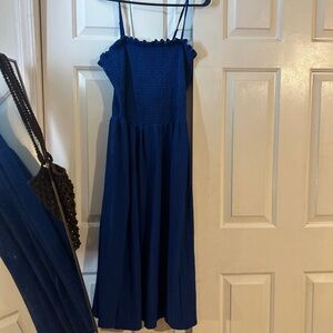 H&M Blue Maxi Dress